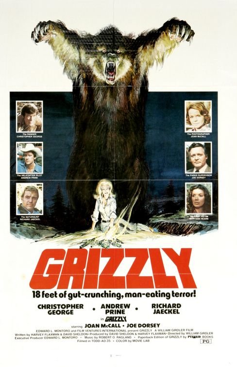 L'affiche du film Grizzly