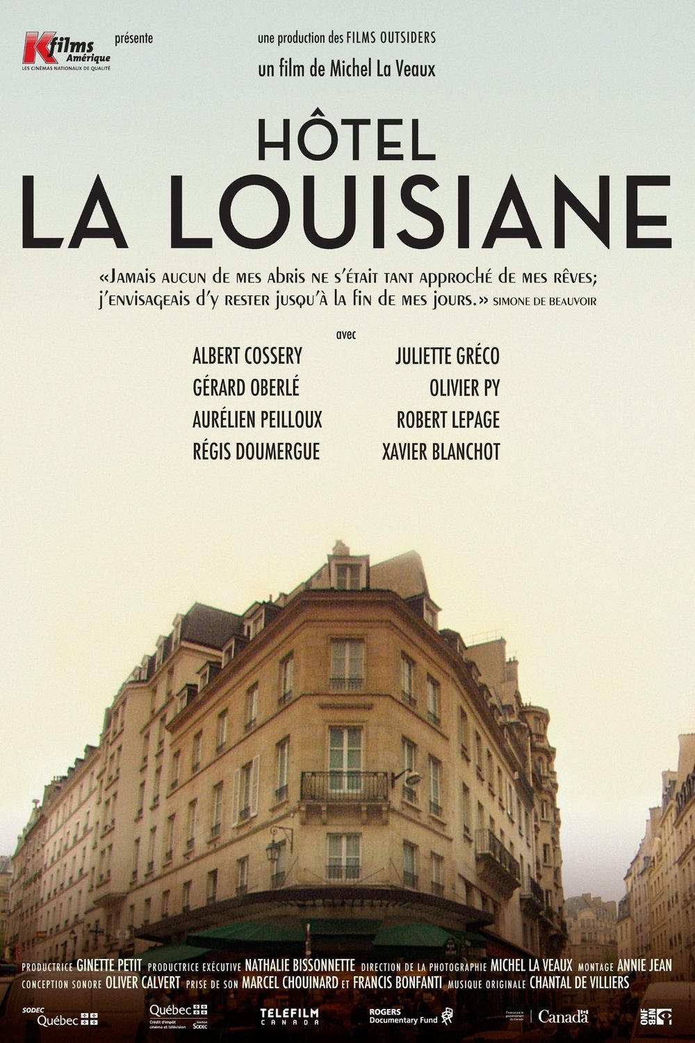 Poster of the movie Hôtel La Louisiane