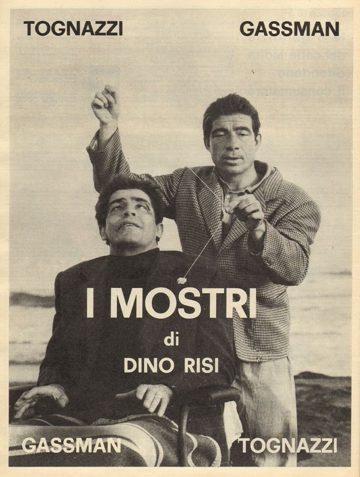 L'affiche originale du film I mostri en italien