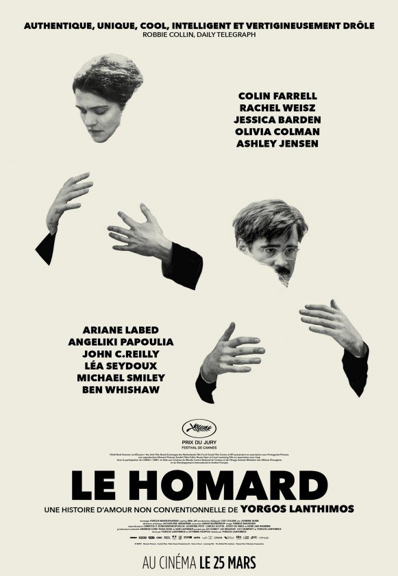 L'affiche du film Le Homard