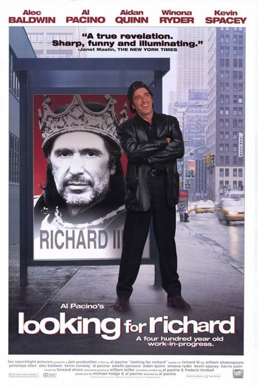 L'affiche du film Looking for Richard