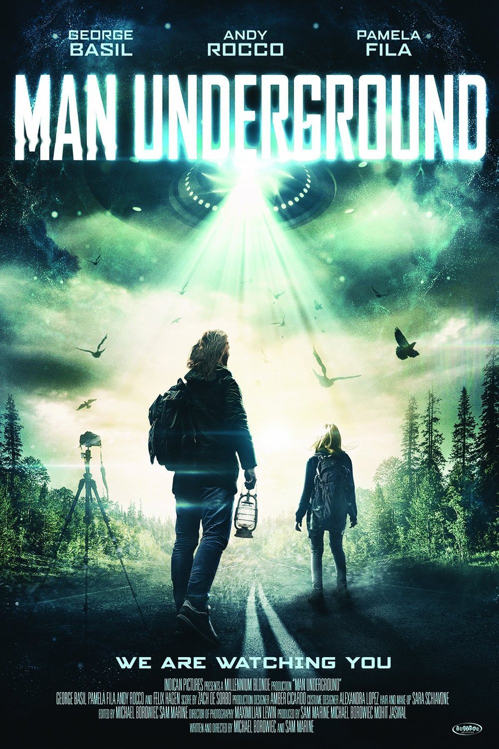 L'affiche du film Man Underground