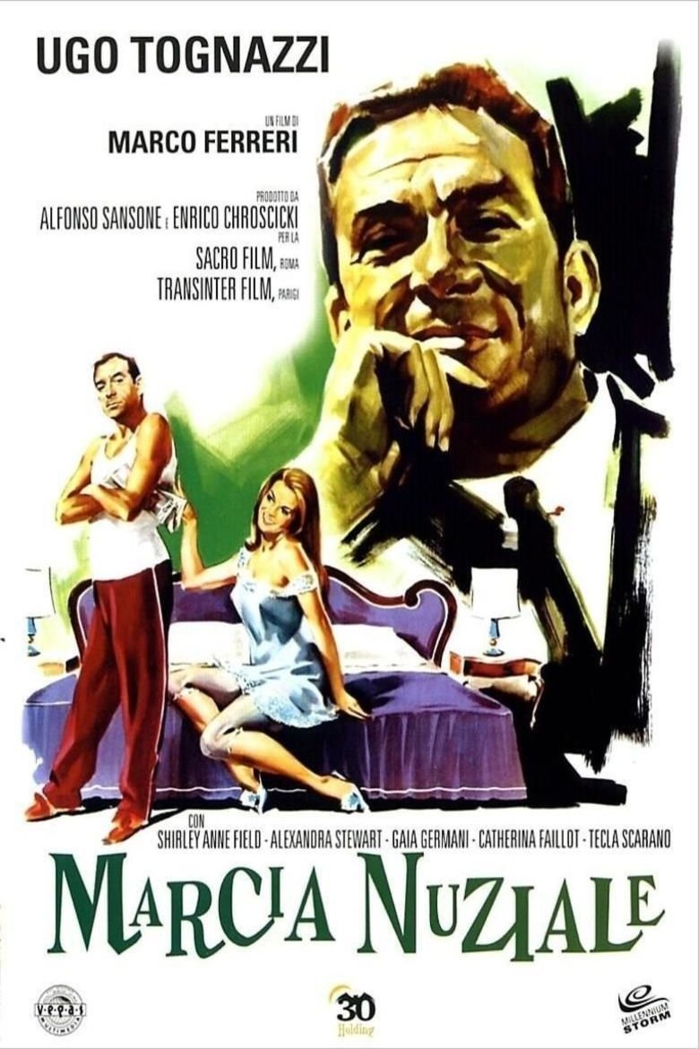 L'affiche originale du film Marcia nuziale en italien