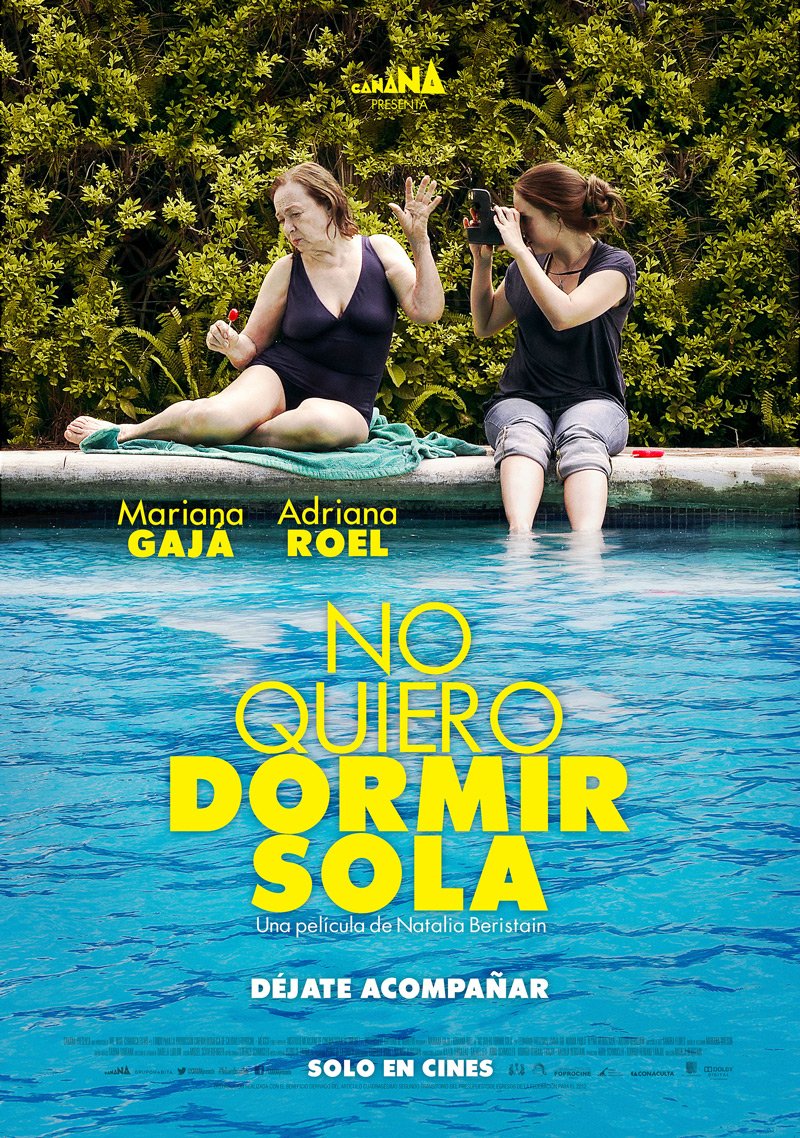 Spanish poster of the movie No quiero dormir sola