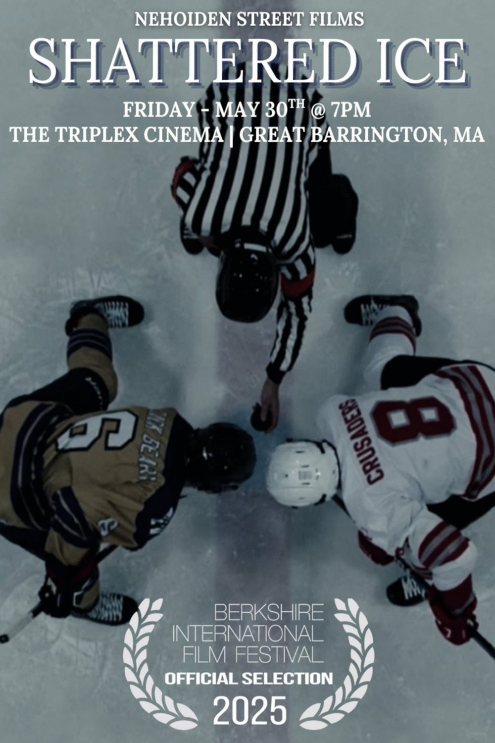 L'affiche du film Shattered Ice