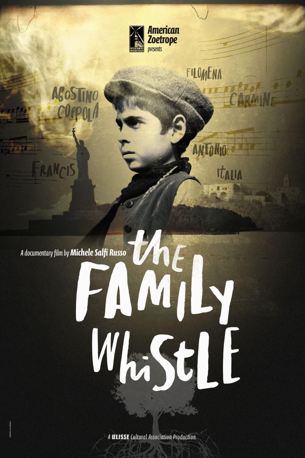 Italian poster of the movie The Family Whistle