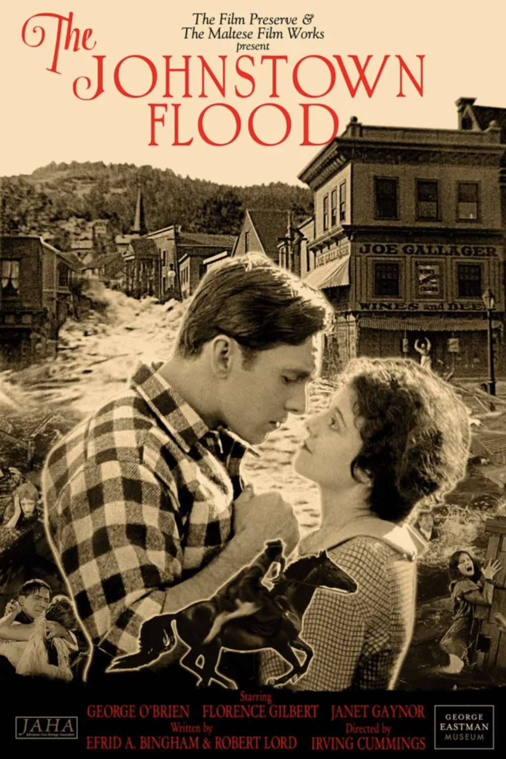 L'affiche du film The Johnstown Flood