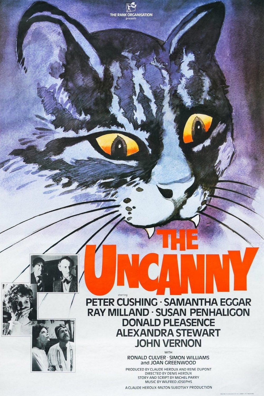 L'affiche du film The Uncanny