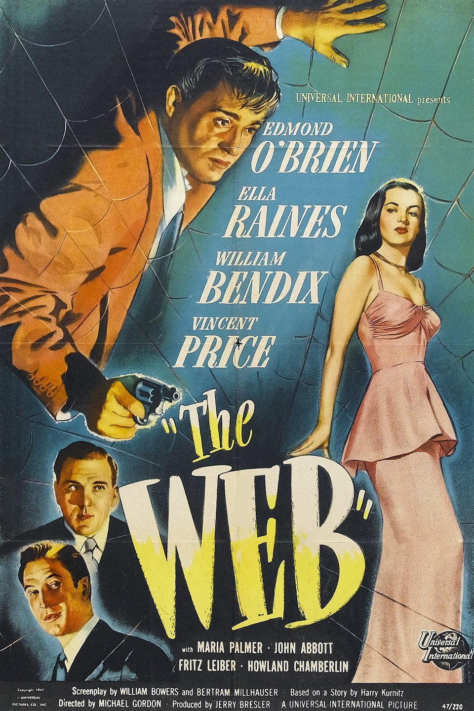 L'affiche du film The Web