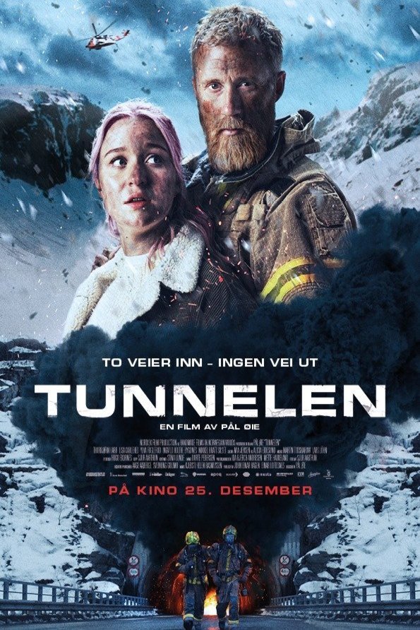 L'affiche originale du film Le Tunnel v.f. en norvégien