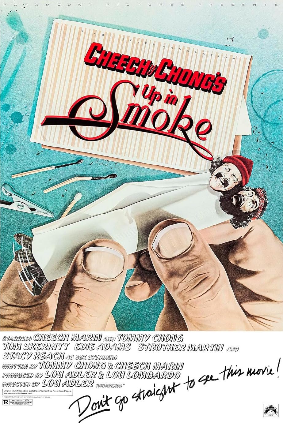 L'affiche du film Up in Smoke [1978]