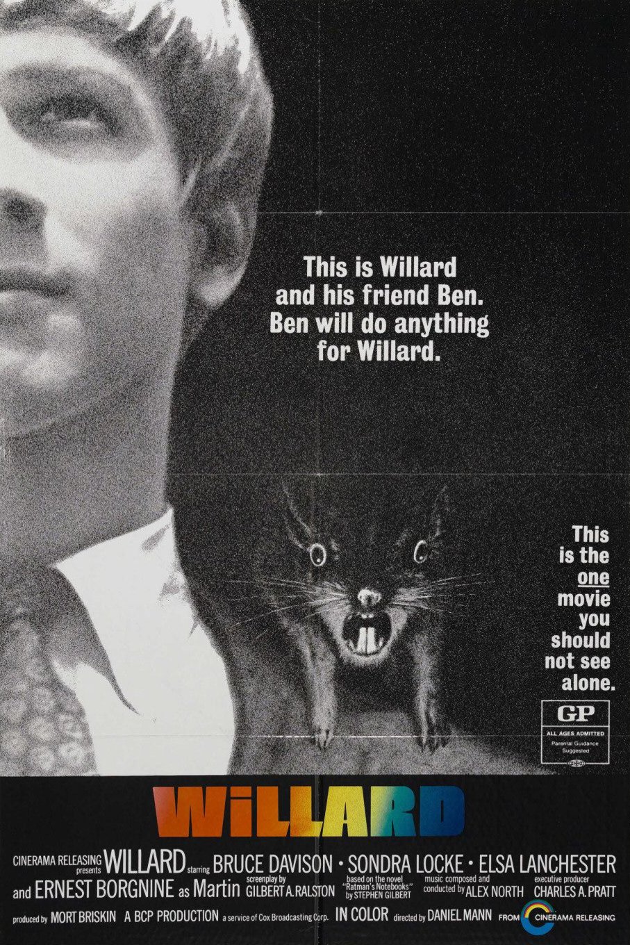 L'affiche du film Willard