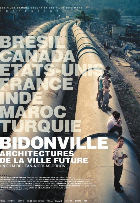 L'affiche du film Bidonville: Architectures de la ville future