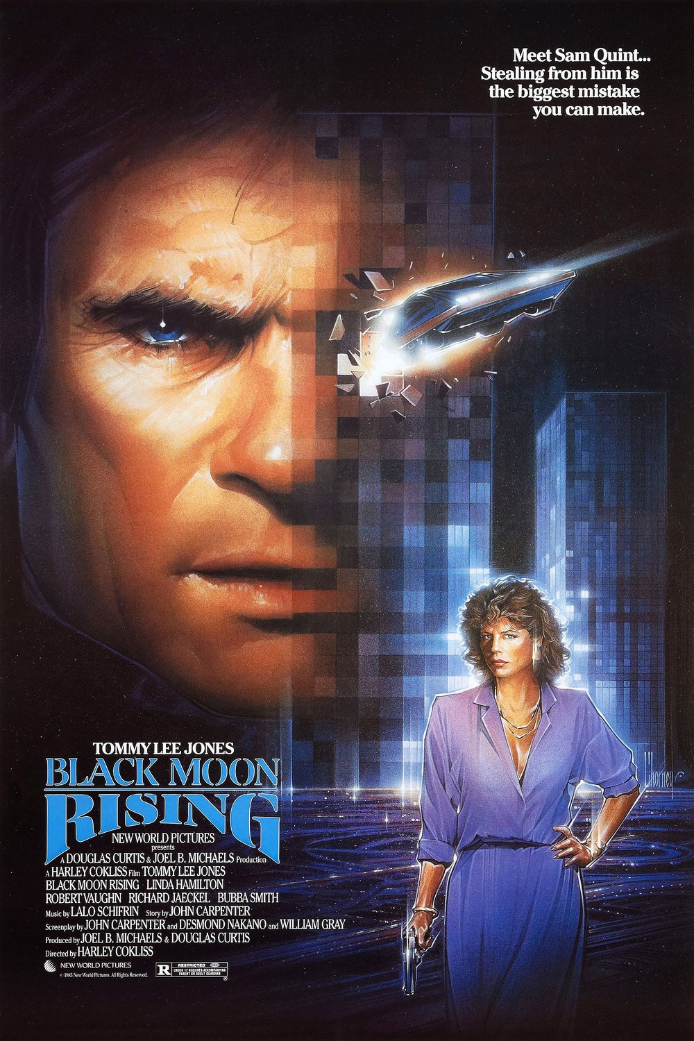 L'affiche du film Black Moon Rising
