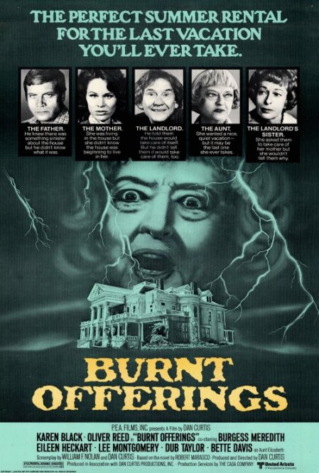 L'affiche du film Burnt Offerings