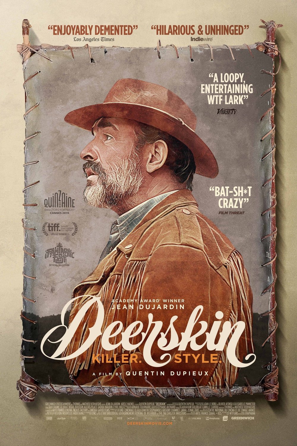 L'affiche du film Deerskin