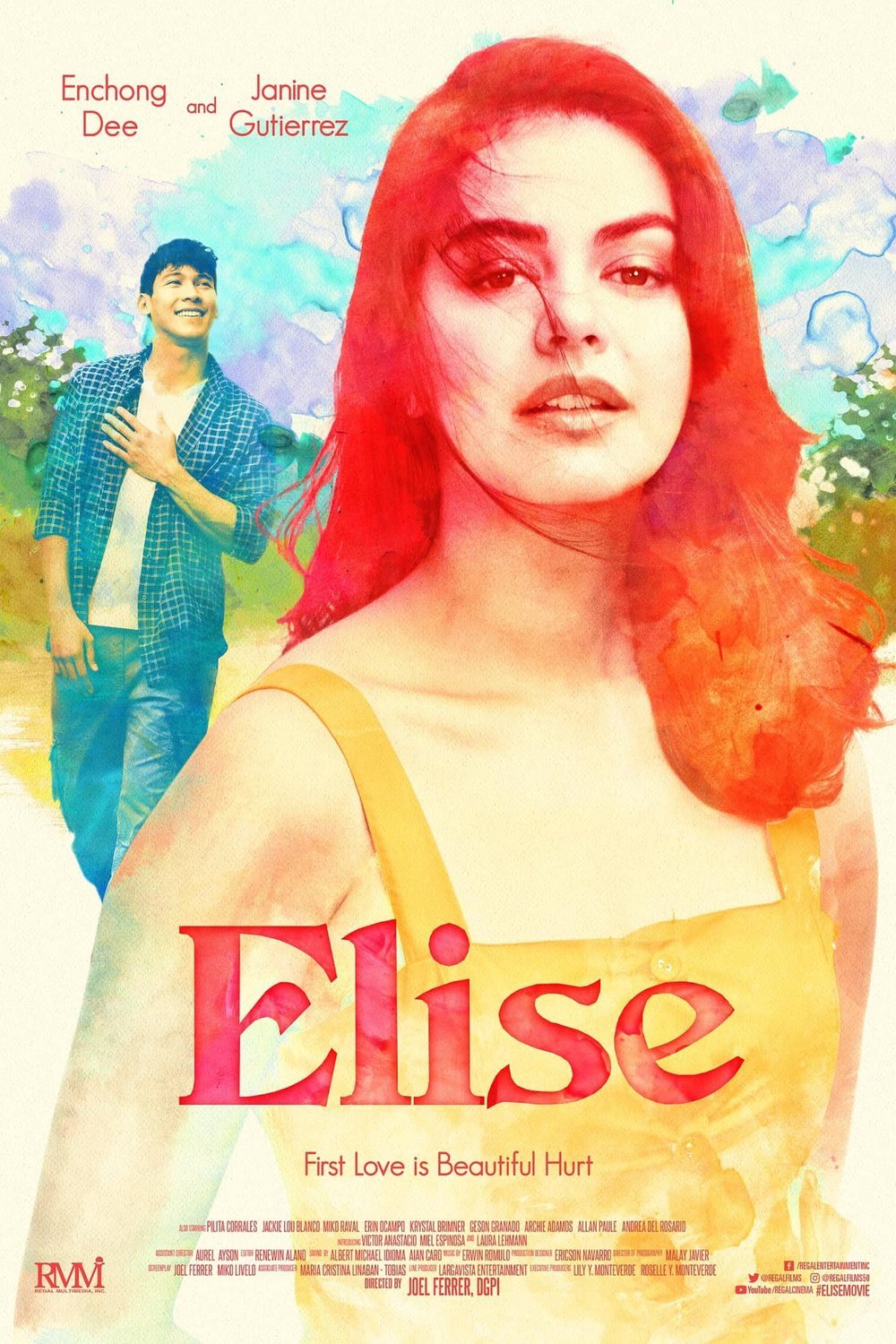 L'affiche originale du film Elise en Tagal