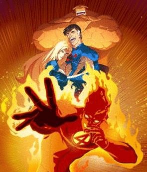 L'affiche du film Fantastic Four: World's Greatest Heroes [2006]