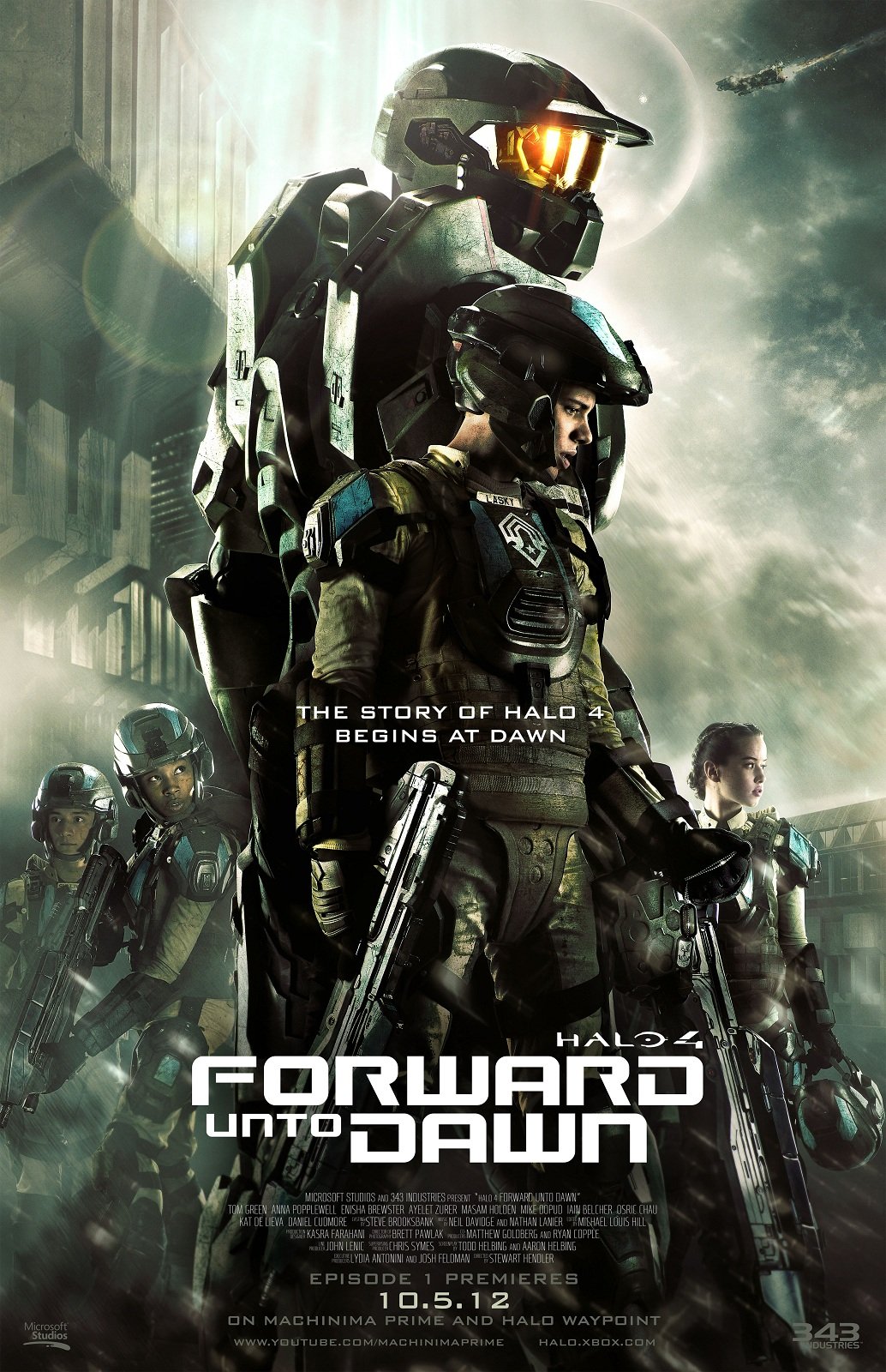 Poster of the movie Halo 4: Forward Unto Dawn