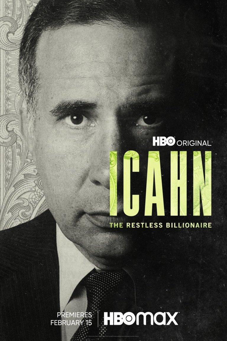 L'affiche du film Icahn: The Restless Billionaire [2022]