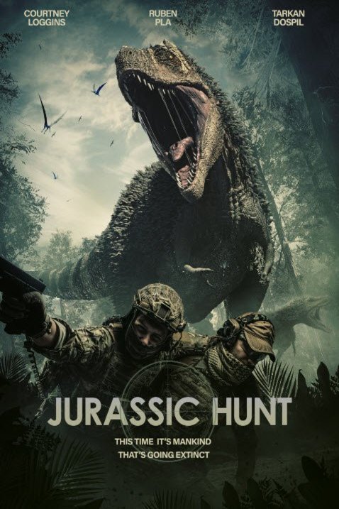 L'affiche du film Jurassic Hunt