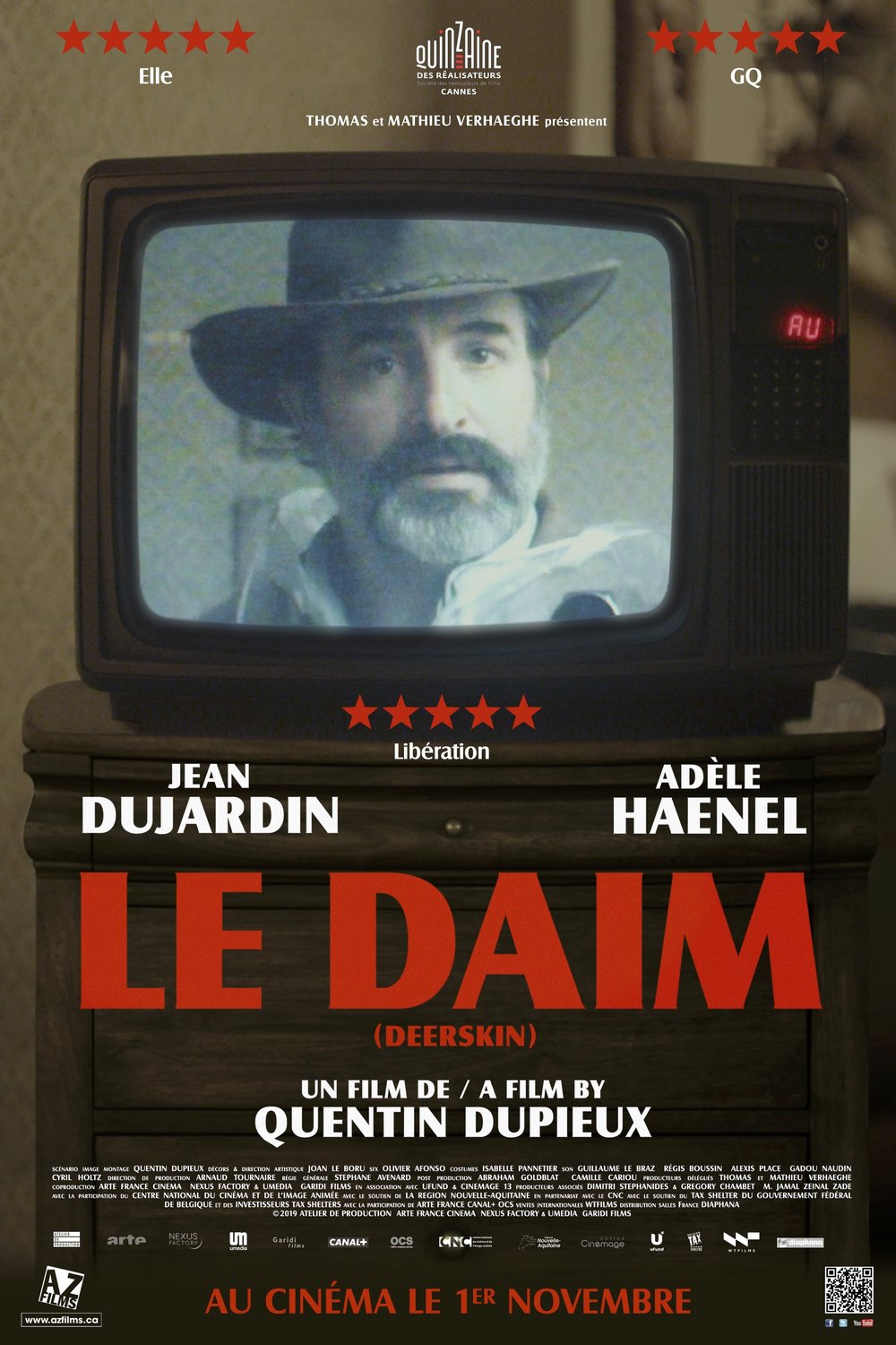 L'affiche du film Le Daim