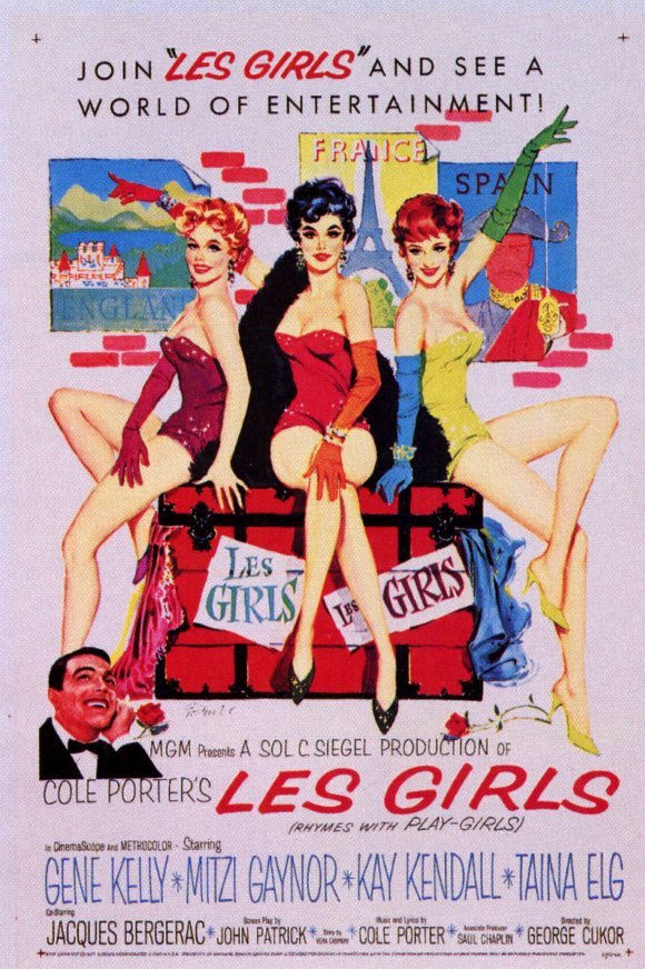 L'affiche du film Les Girls