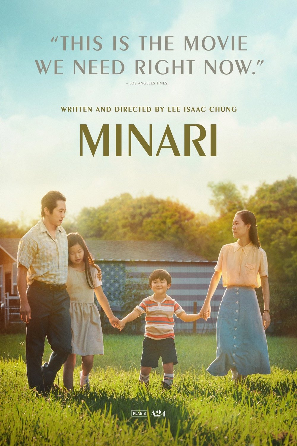L'affiche du film Minari