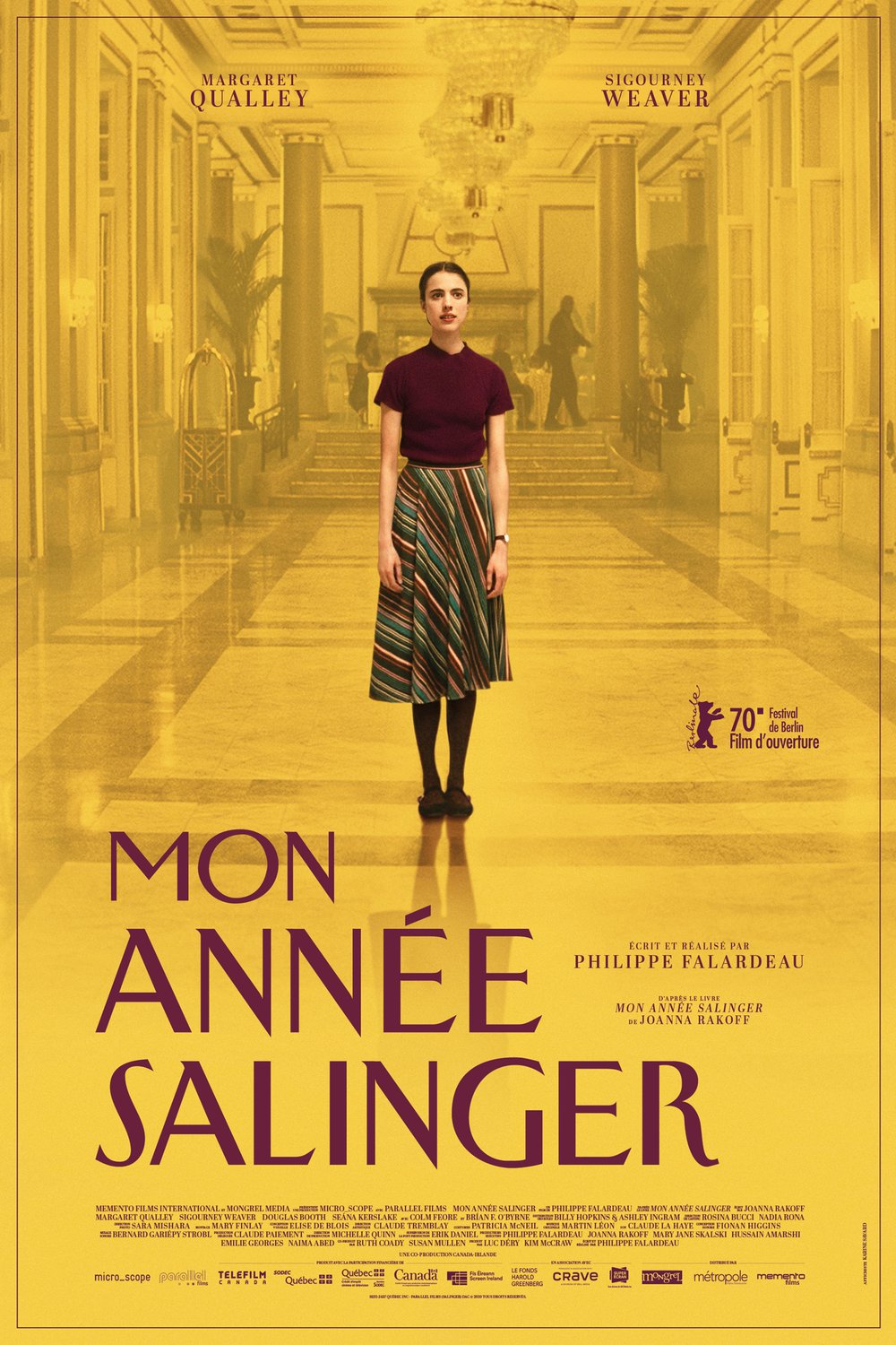 L'affiche du film Mon année Salinger