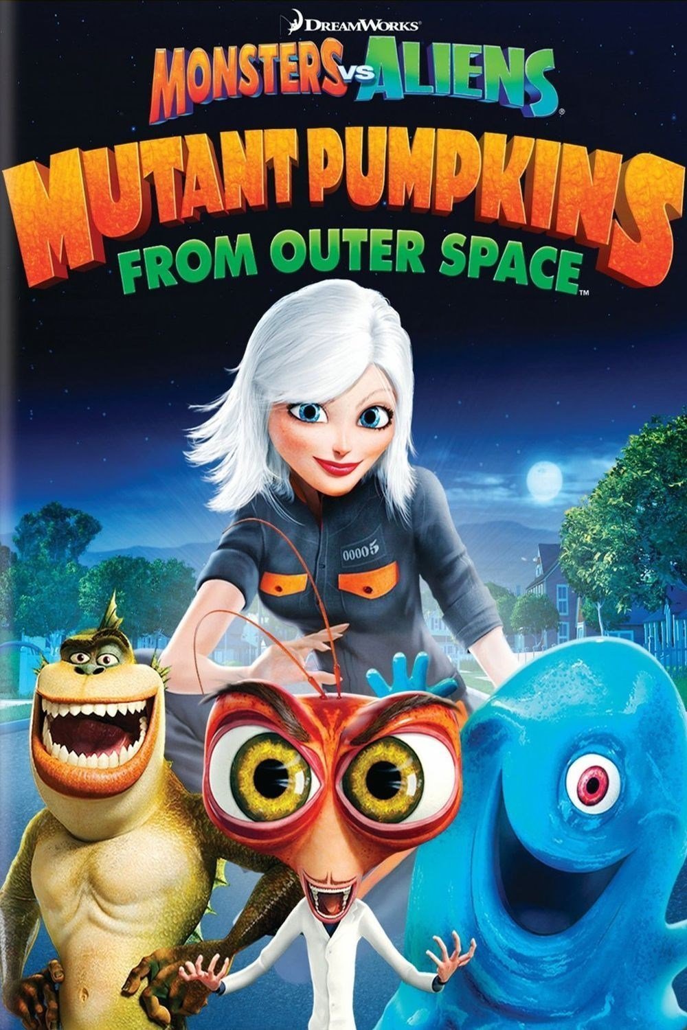 L'affiche du film Monsters vs Aliens: Mutant Pumpkins from Outer Space