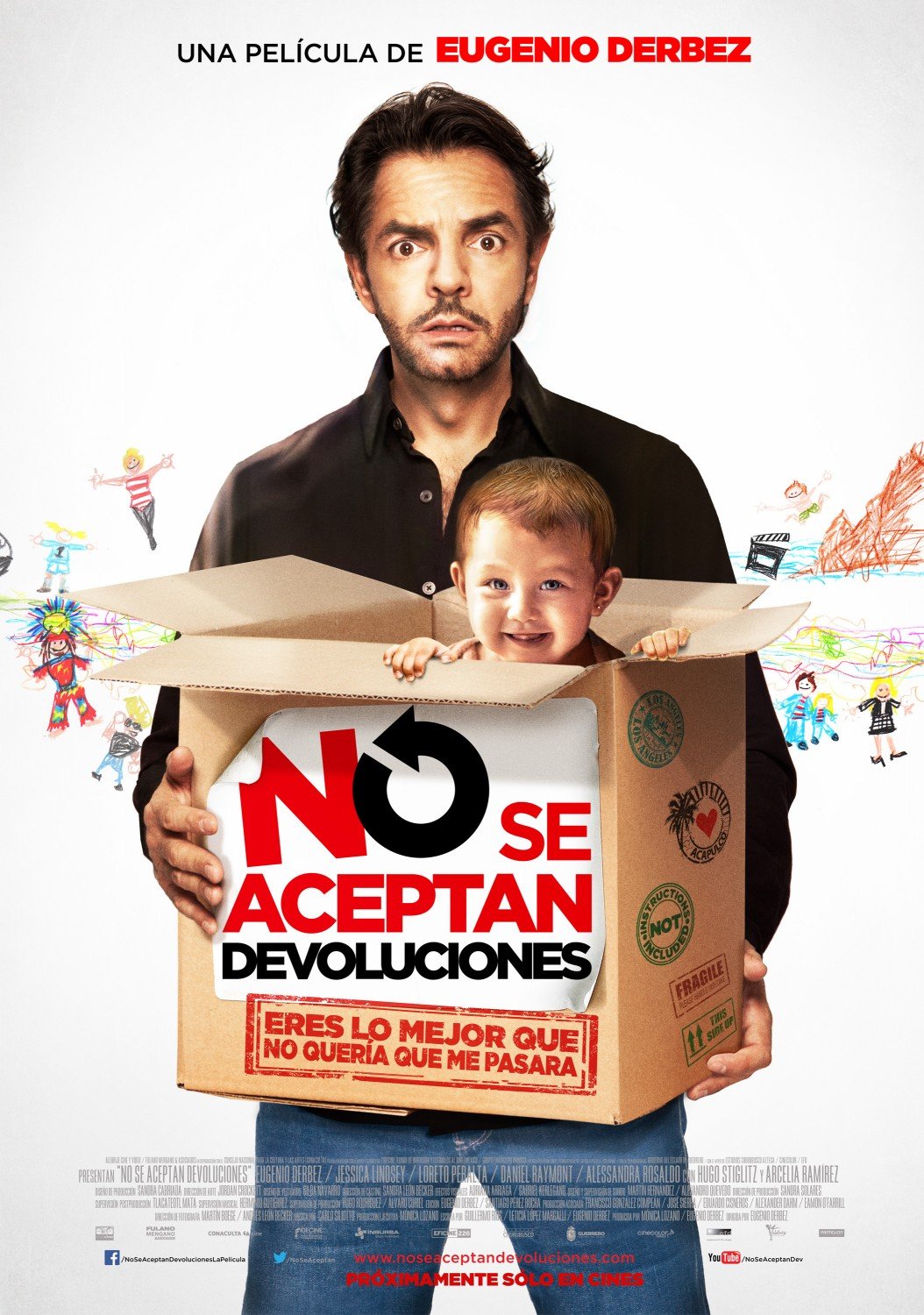 L'affiche originale du film No se Aceptan Devoluciones en espagnol