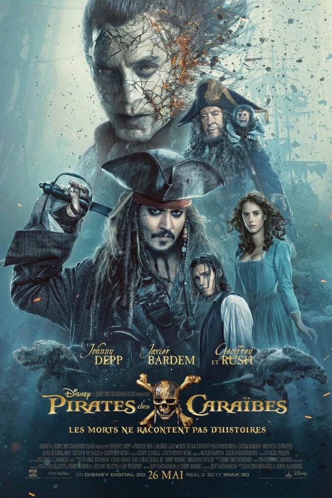 Poster of the movie Pirates des Caraïbes: Les morts ne racontent pas d'histoires