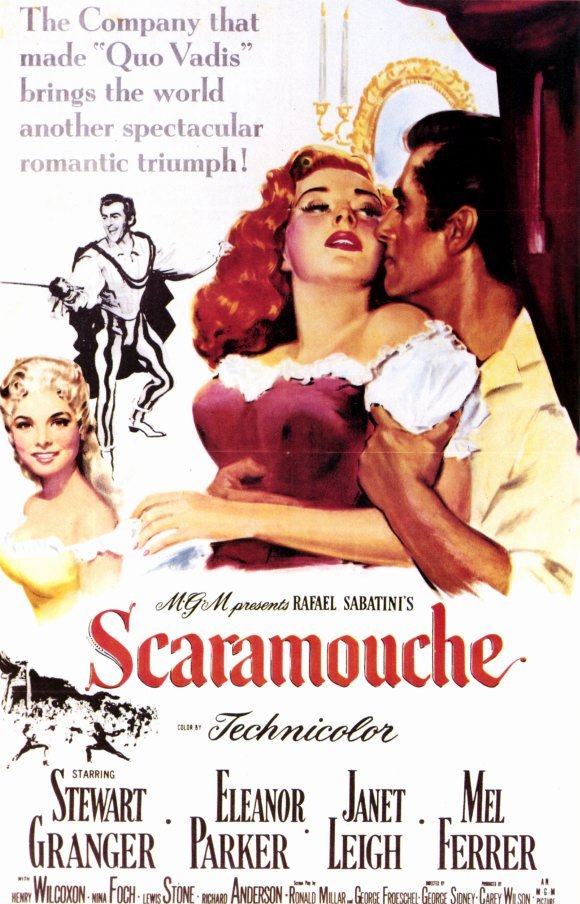 L'affiche du film Scaramouche