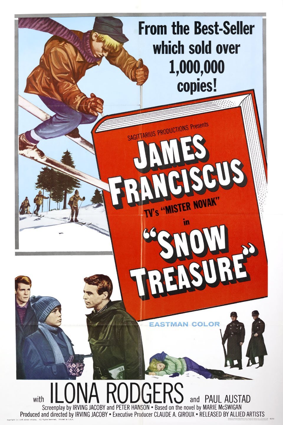 L'affiche du film Snow Treasure