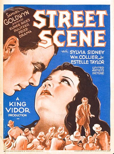 L'affiche du film Street Scene