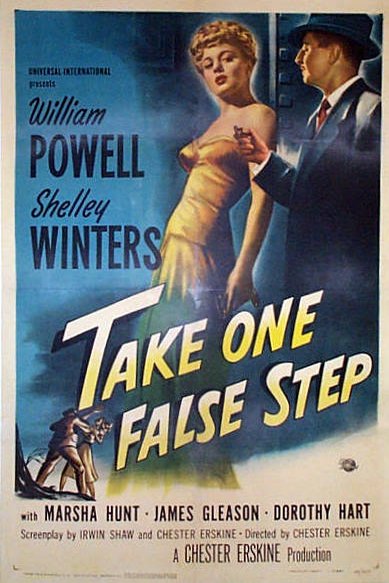 L'affiche du film Take One False Step