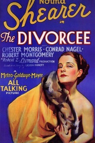 L'affiche du film The Divorcee