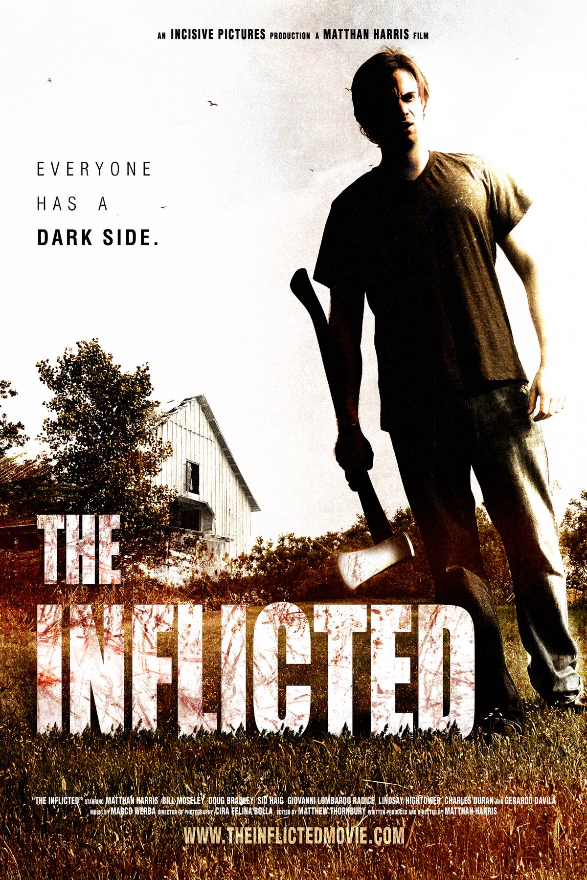 L'affiche du film The Inflicted [2012]