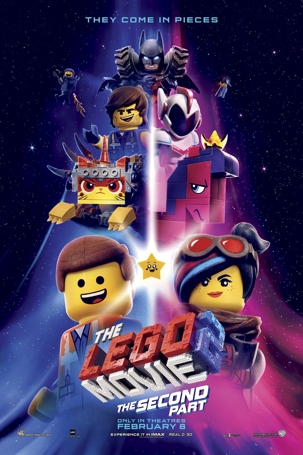 L'affiche du film The Lego Movie 2: The Second Part