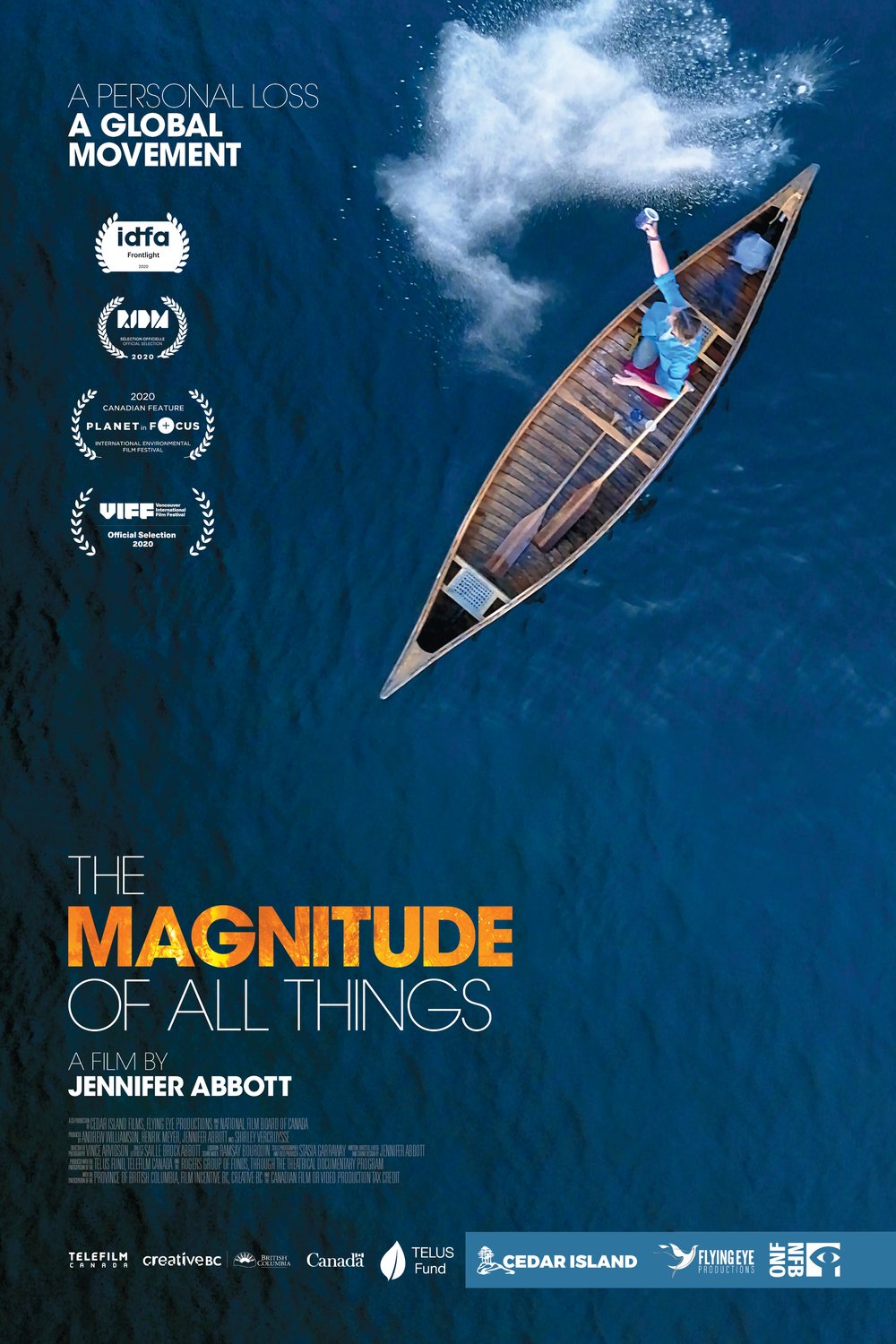 L'affiche du film The Magnitude of All Things [2020]
