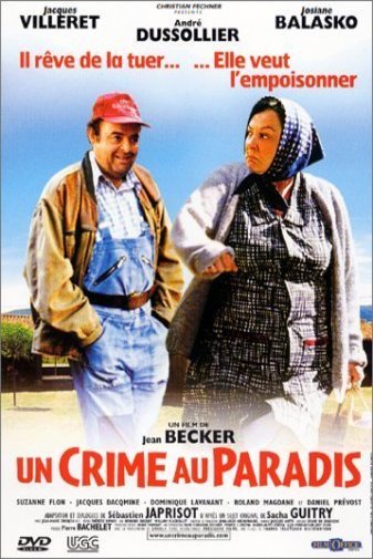 L'affiche du film Un Crime Au Paradis