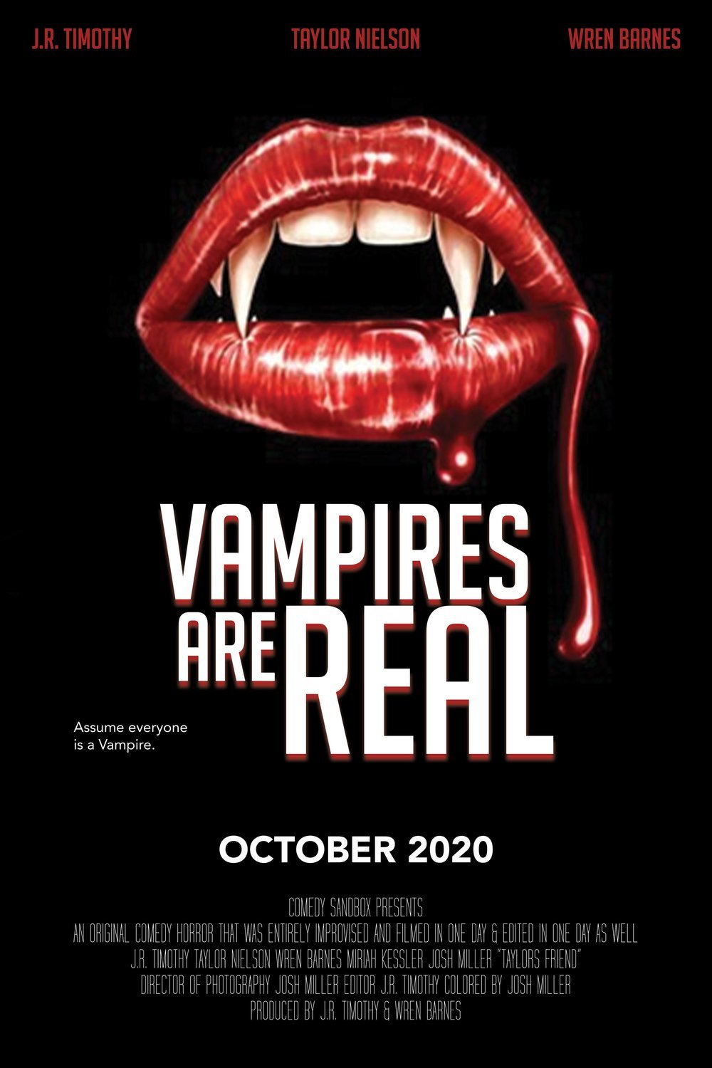 L'affiche du film Vampires Are Real
