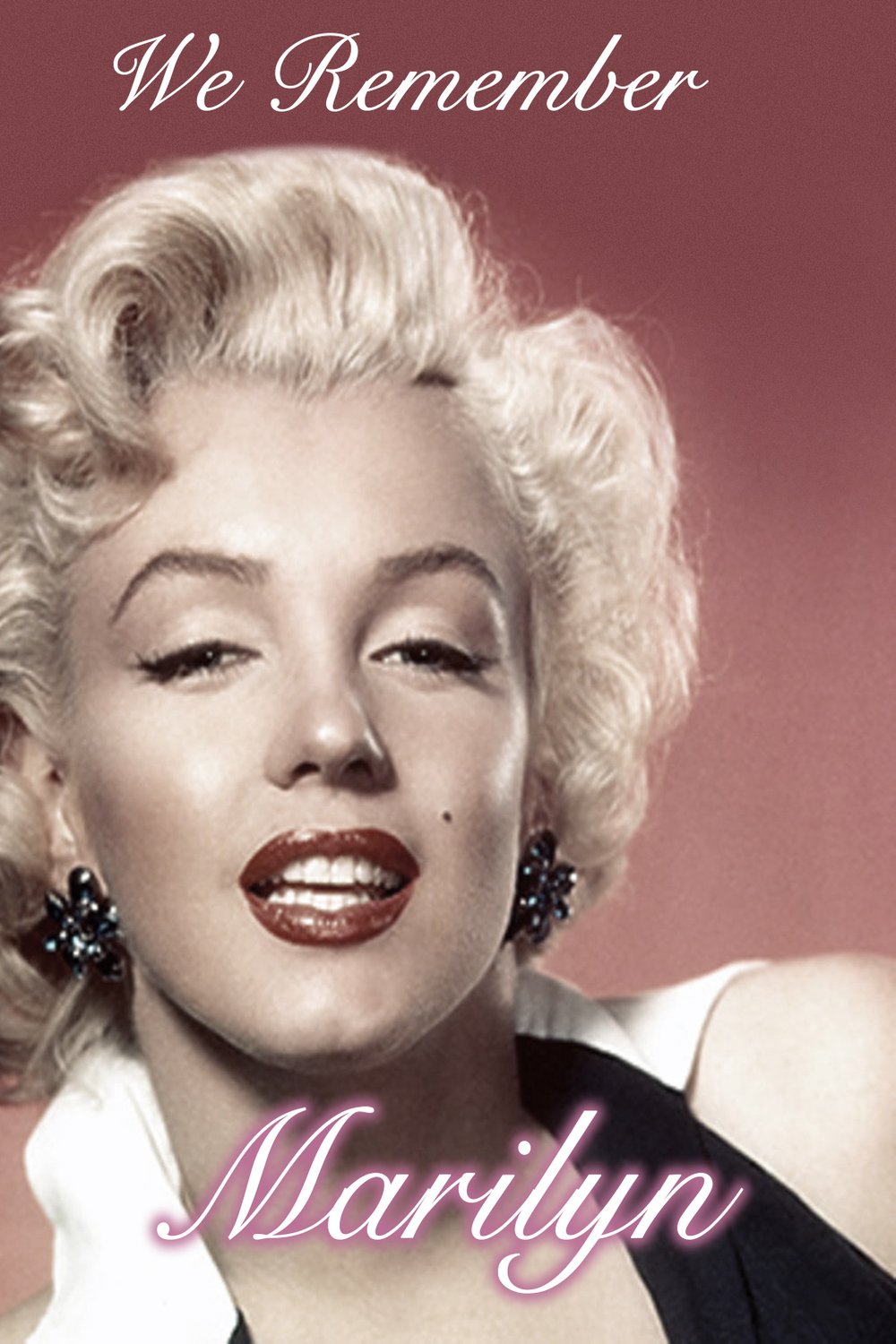 L'affiche du film We Remember Marilyn