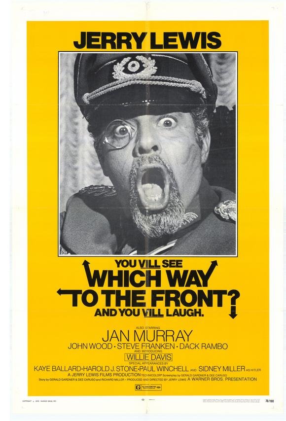 L'affiche du film Which Way to the Front?