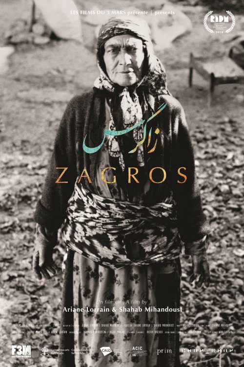 Persian poster of the movie Zagros