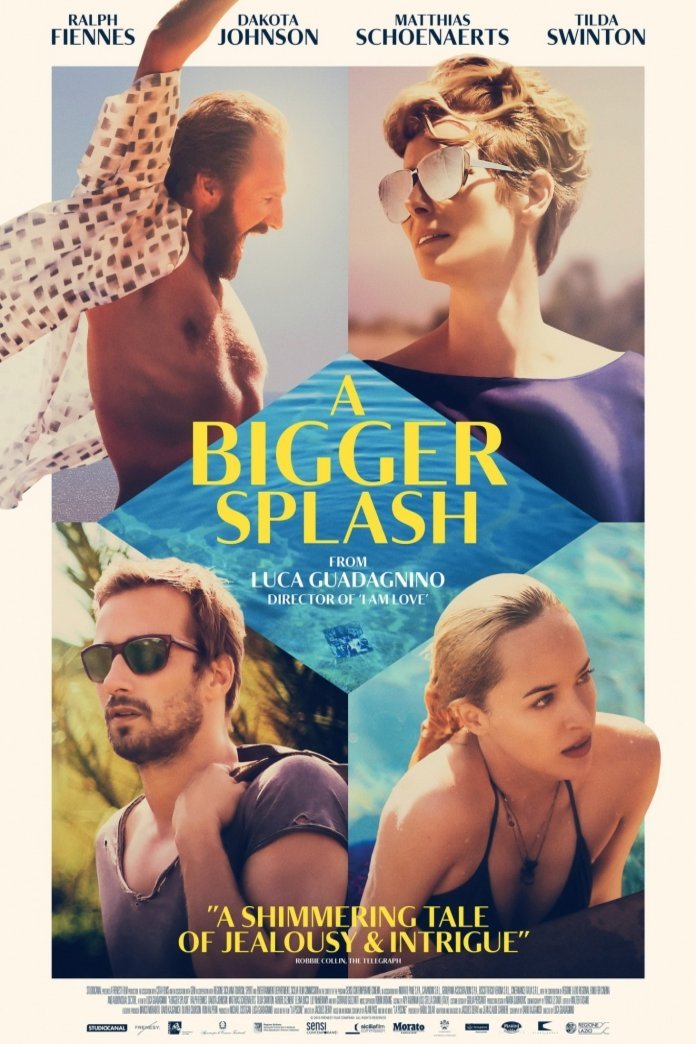 L'affiche du film A Bigger Splash [2015]