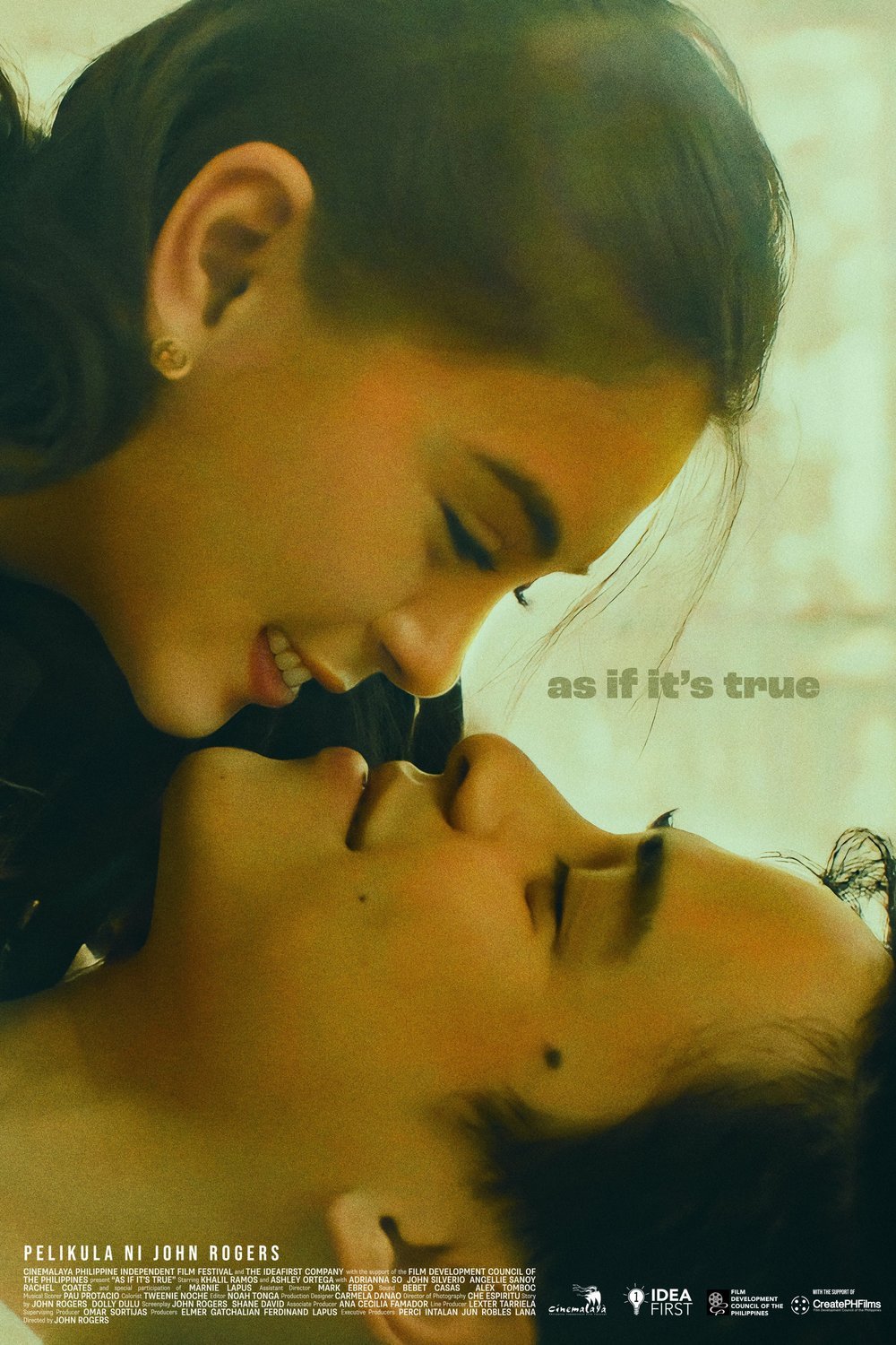 L'affiche du film As If It's True [2023]