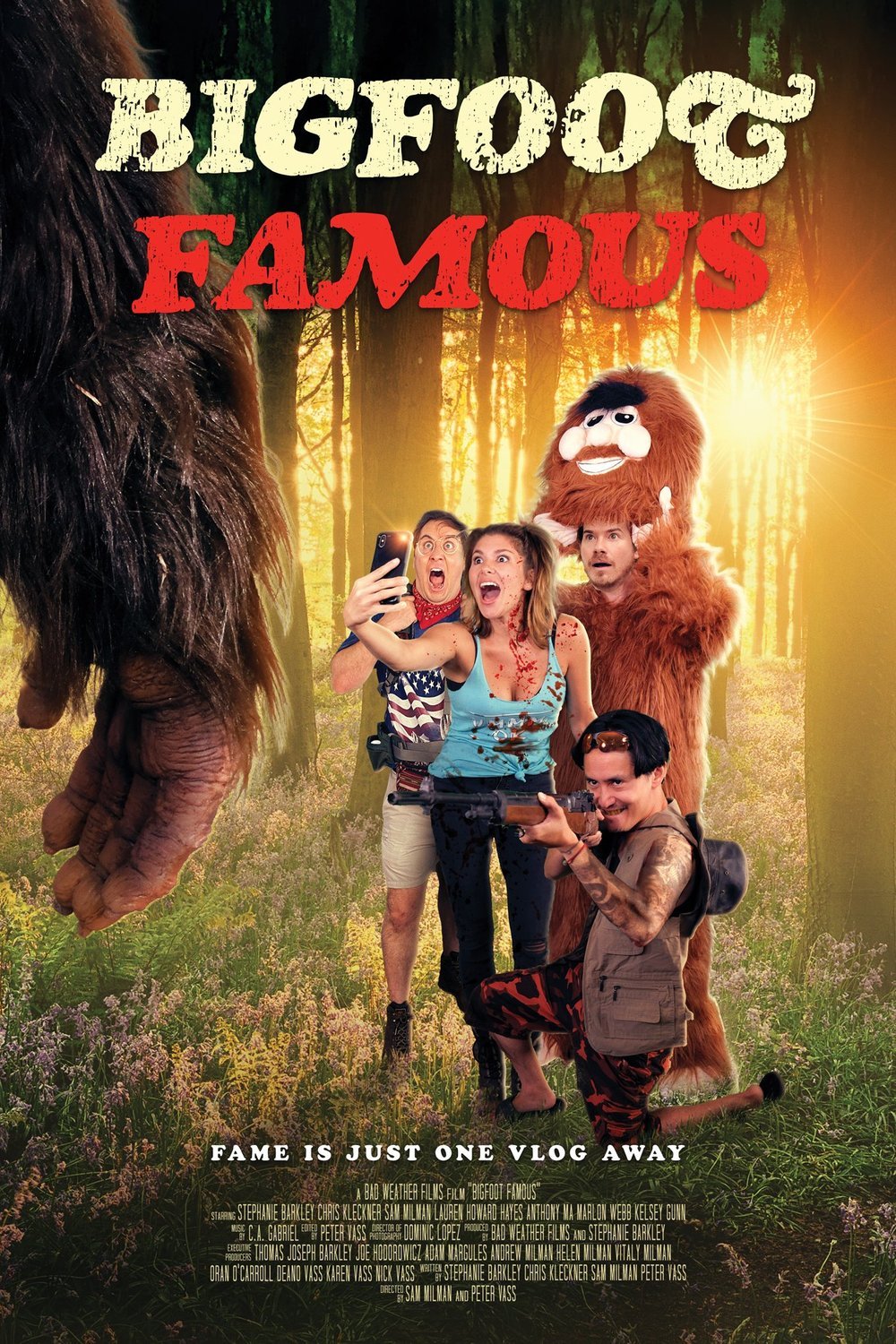 L'affiche du film Bigfoot Famous [2021]