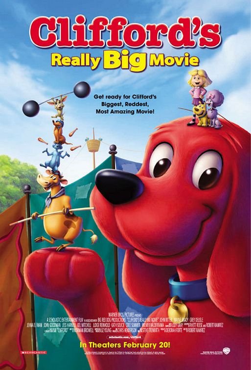 L'affiche du film Clifford's Really Big Movie