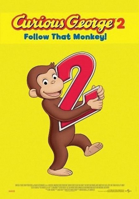 L'affiche du film Curious George 2: Follow That Monkey!
